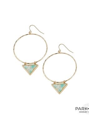 Park Lane Olive Earrings NWT